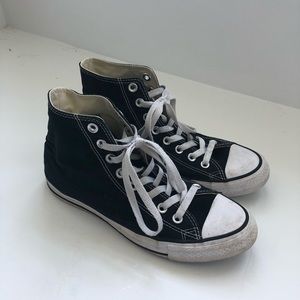 High Top Black Converse